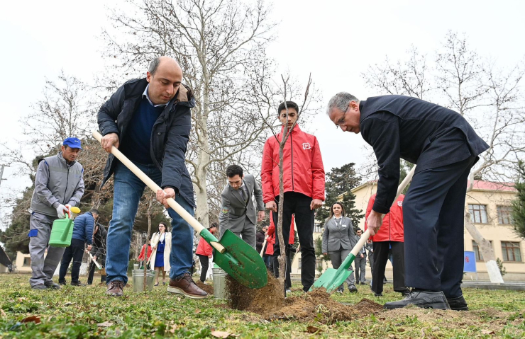 "Heydər Əliyev – 100” adlı ağacəkmə kampaniyasına start verilib
