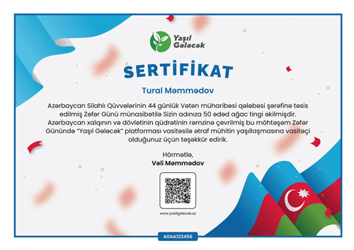 ​8 noyabr - Zəfər Günü